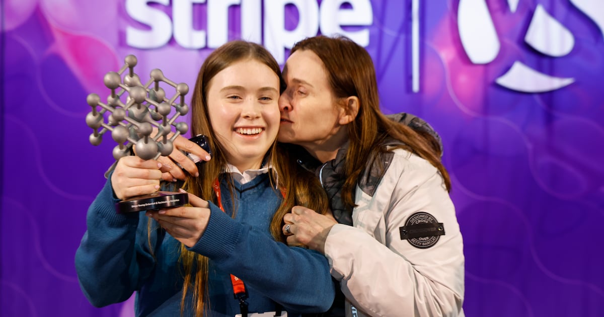 Kerry student (15) wins overall prize for brain cancer diagnostic tool – The Irish Times