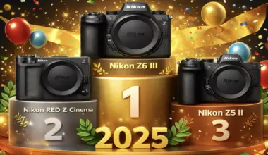 Nikon’s 3 Best Selling Cameras on Amazon at the End of 2025