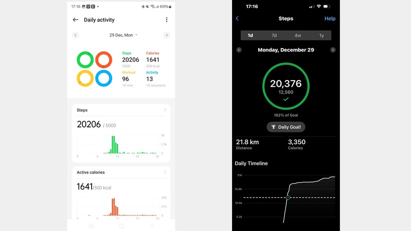 oneplus watch lite step count test