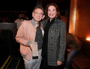 Lucian Grainge and Sherry Lansing at Billboard Power 100 Presented by VENU held at Zouk on January 28, 2026 in Los Angeles, California.