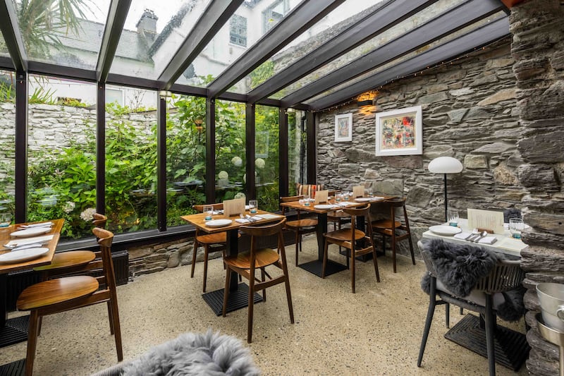 Interior of Baba'de Restaurant, Baltimore, West Cork, Ireland. Photograph: Andy Gibson