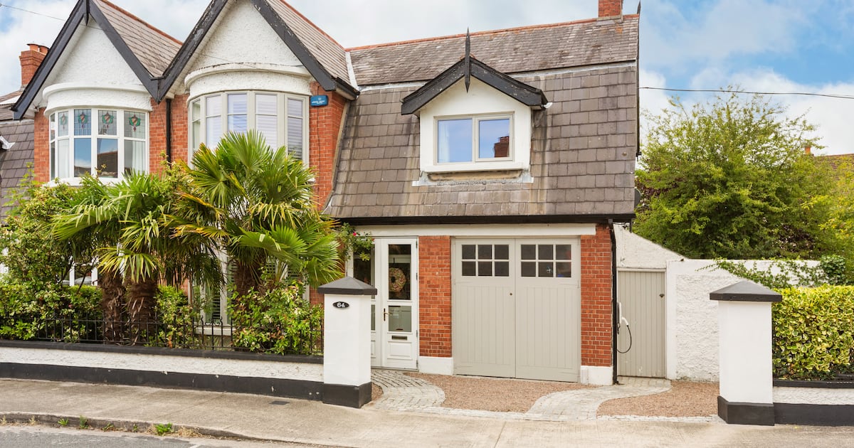 Stylishly upgraded 1930s home in sought-after Sandymount for €1.35m – The Irish Times