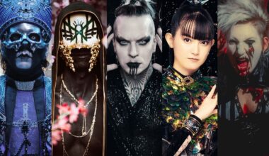 Ghost/Sleep Token/Lord Of The Lost/Babymetal/Ward XVI