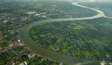 Sinking river deltas put millions at risk of flooding