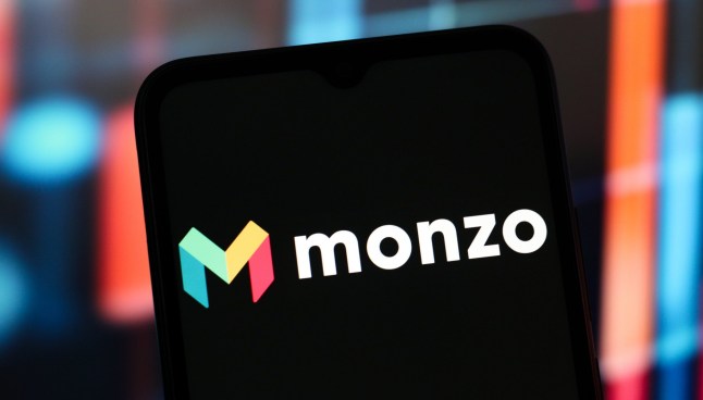 CANADA - 2025/07/03: In this photo illustration, the Monzo Bank logo is seen displayed on a smartphone screen. (Photo Illustration by Thomas Fuller/SOPA Images/LightRocket via Getty Images)