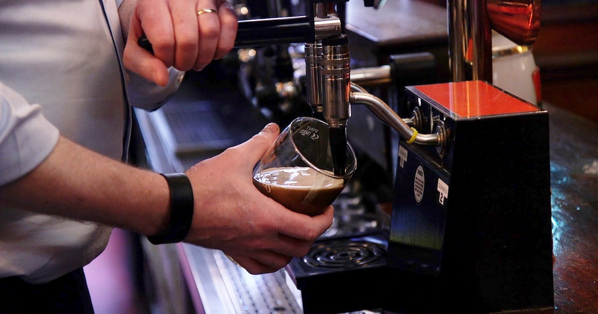 Price of a pint of Guinness and 0.0 alternative set to climb by about 20 cent – The Irish Times