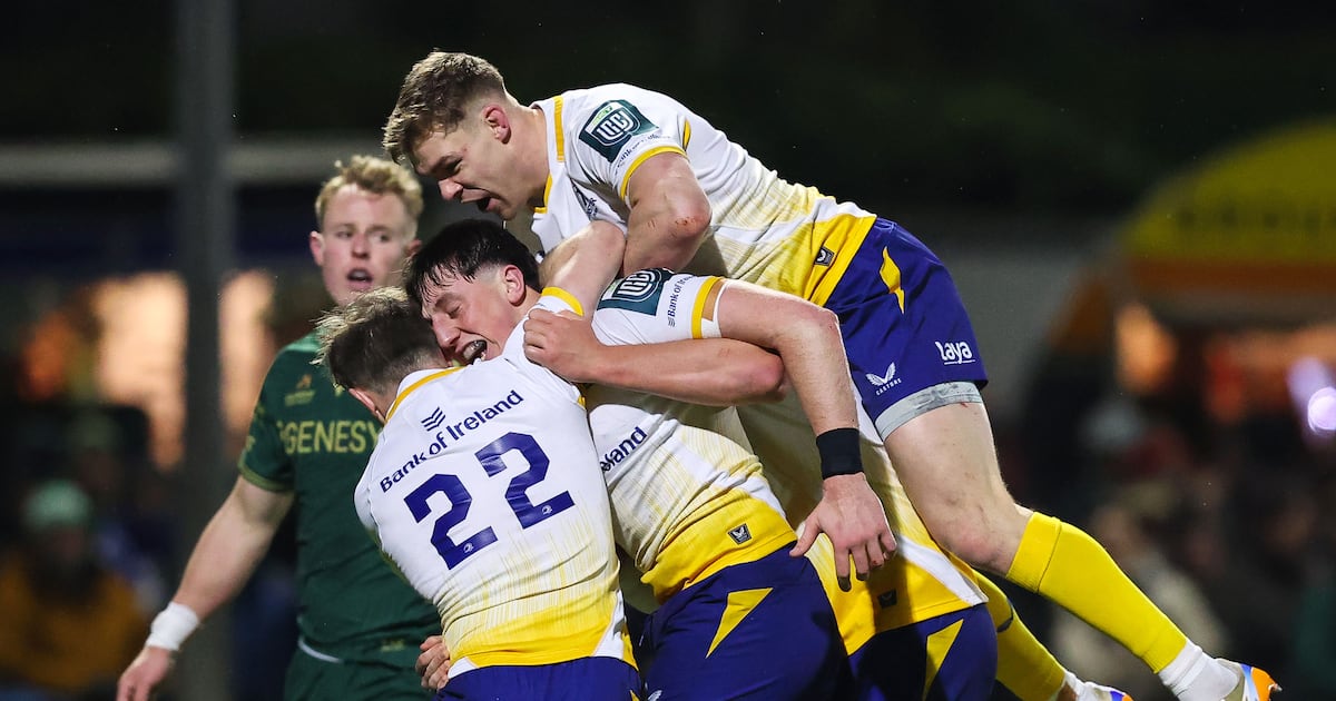 Leinster tear up the script as they rain on Connacht’s opening night parade in Galway – The Irish Times