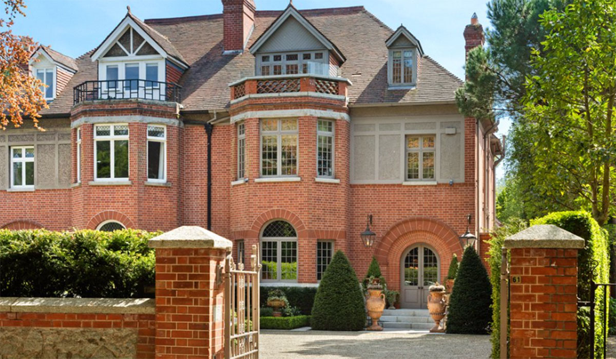 61 Ailesbury Road Ballsbridge. Pic: Sotheby's