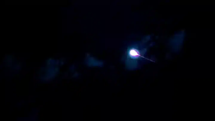 Sen's Live Stream Captures A Rare Meteor Explosion Moment.