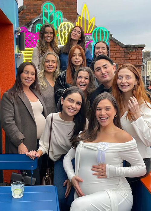 Síomha Ní Ruairc baby shower