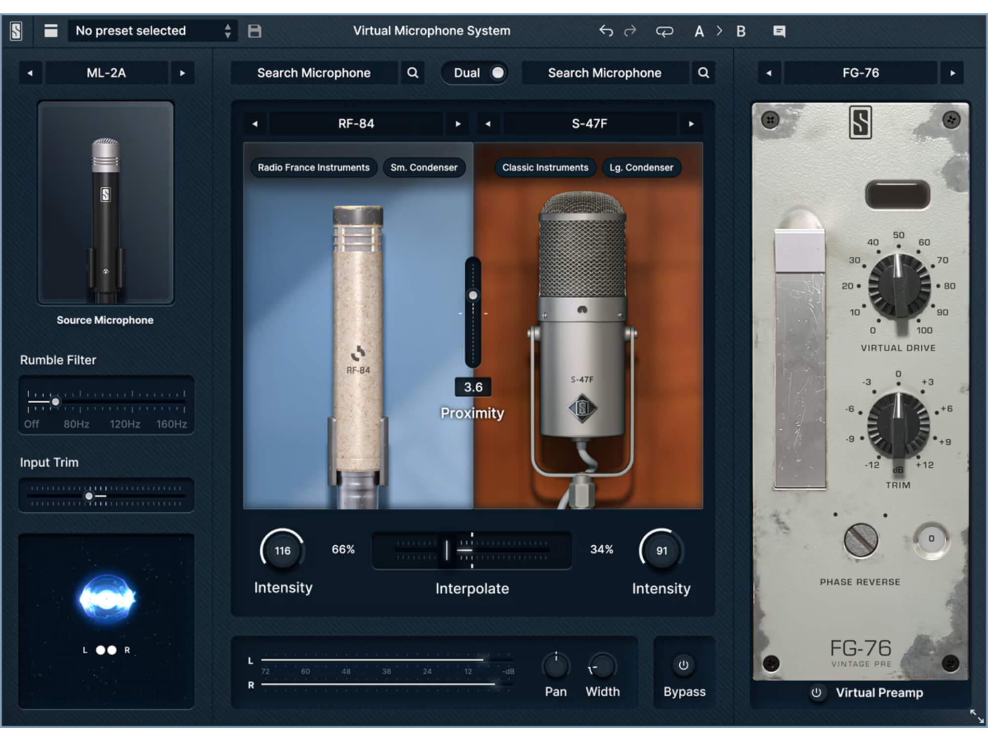 Slate Digital ML-2A modelling microphone set