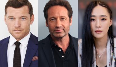 From left: Sam Worthington, David Duchovny and Ke-Xi Wu.