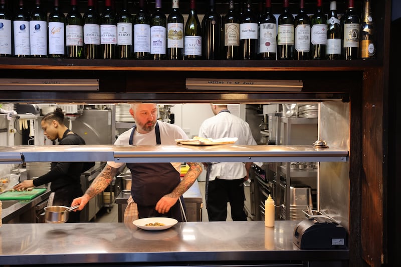 Chef Mark Ahessy at The Old Spot