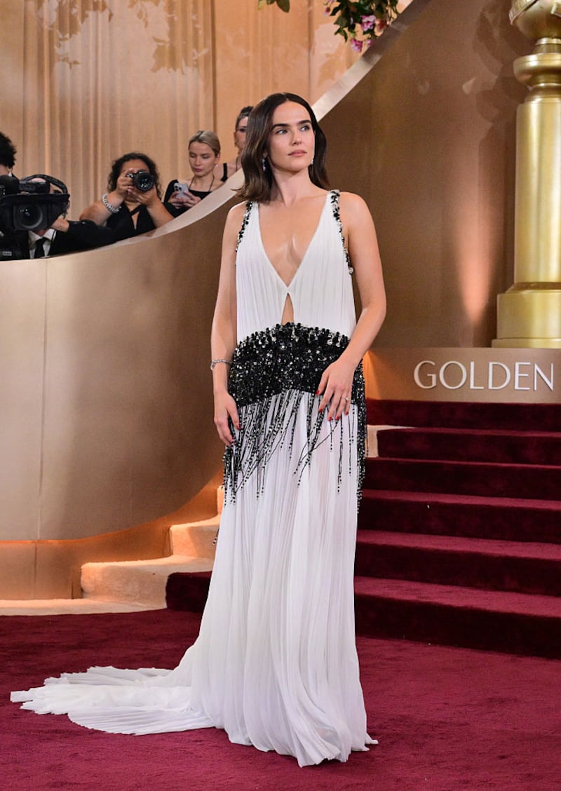 Zoey Deutch at the 83rd Annual Golden Globe Awards. Photograph: Getty Images