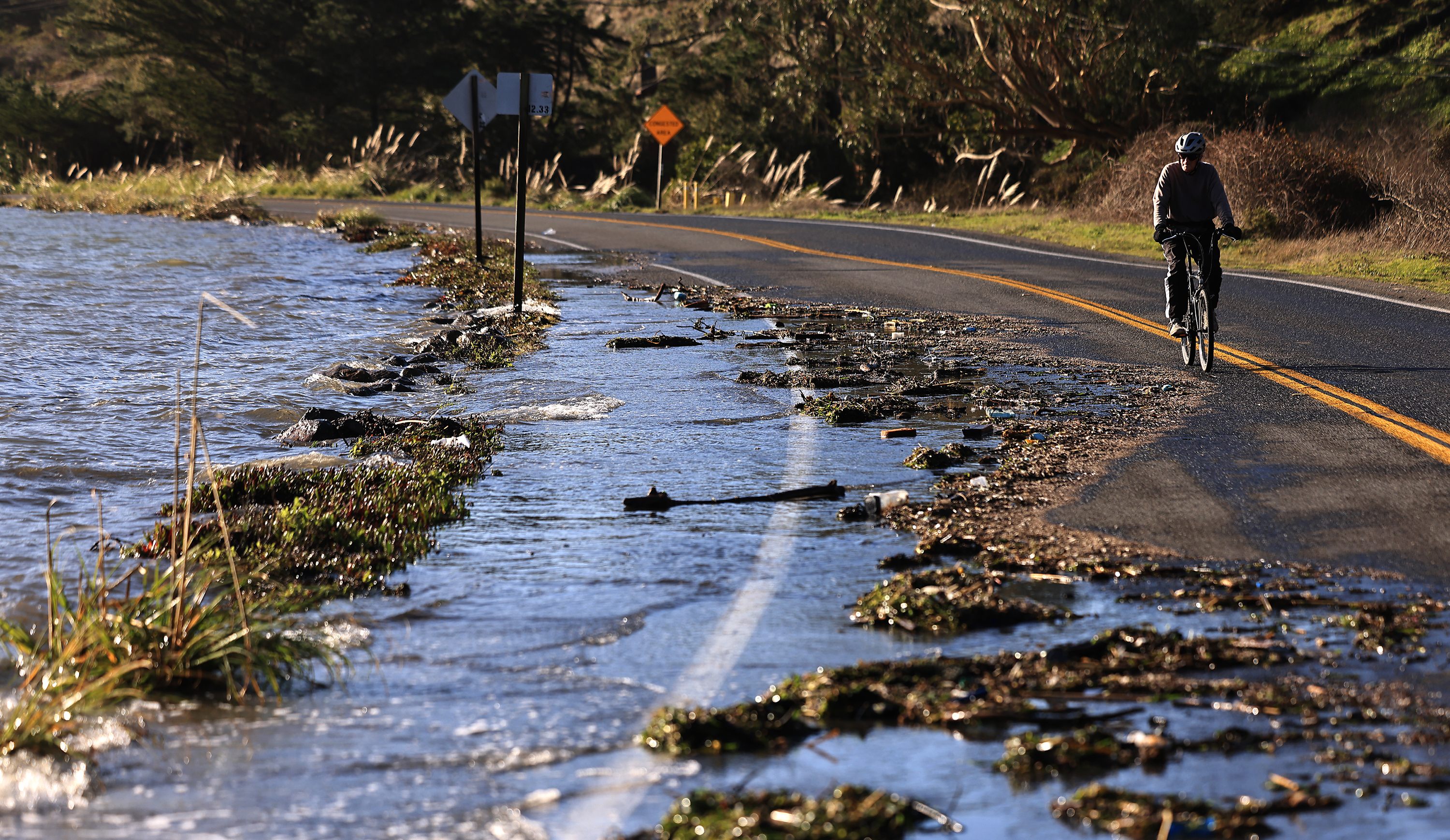 Westshore Drive / Bay Flat Road in Bodega Bay is...