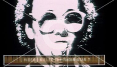 VIDEO KILLED THE RADIO STAR, Trevor Horn of The Buggles in a scene from first video to be shown on MTV (08-01-1981). VH1 Documentary aired 05/08/2000.