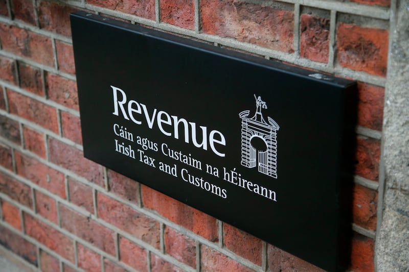 19/11/2017 - Standalone - Dublin Castle, offices of the Revenue, Logo, Revenue HQ.  Picture Nick Bradshaw