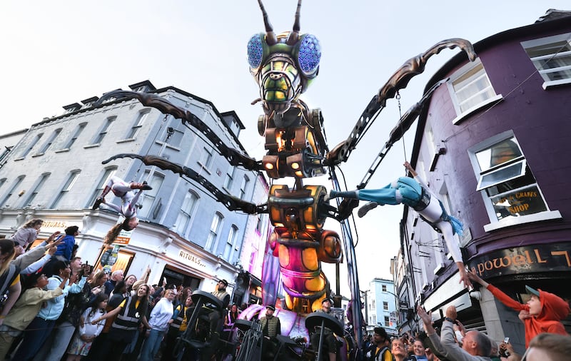 Planete Vapeur's show Microcosmos last year as part of Galway International Arts Festival. Photograph: Joe O'Shaughnessy