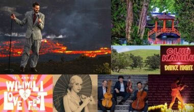Top 10 things to do on Big Island for Jan. 9-15: Science comedy, speakeasy dinner show, art stroll, ‘Wiliwili LOVE’ and more : Big Island Now