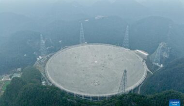 China's giant radio telescope observations unravel origin of cosmic enigmatic flashes-Xinhua