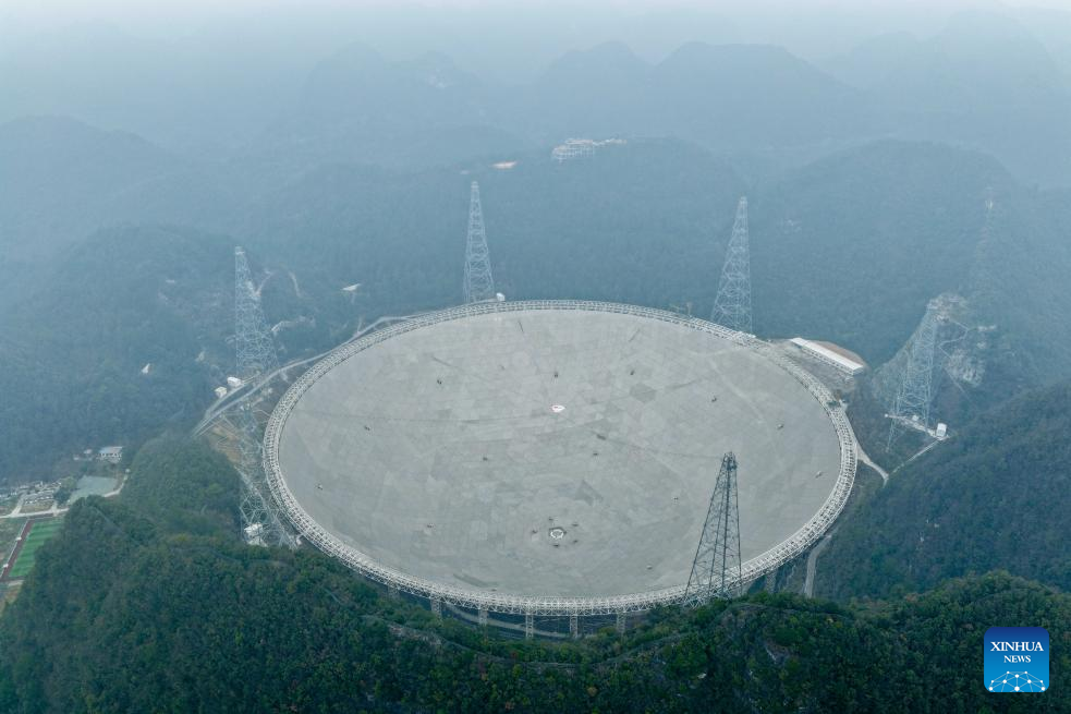 China's giant radio telescope observations unravel origin of cosmic enigmatic flashes-Xinhua