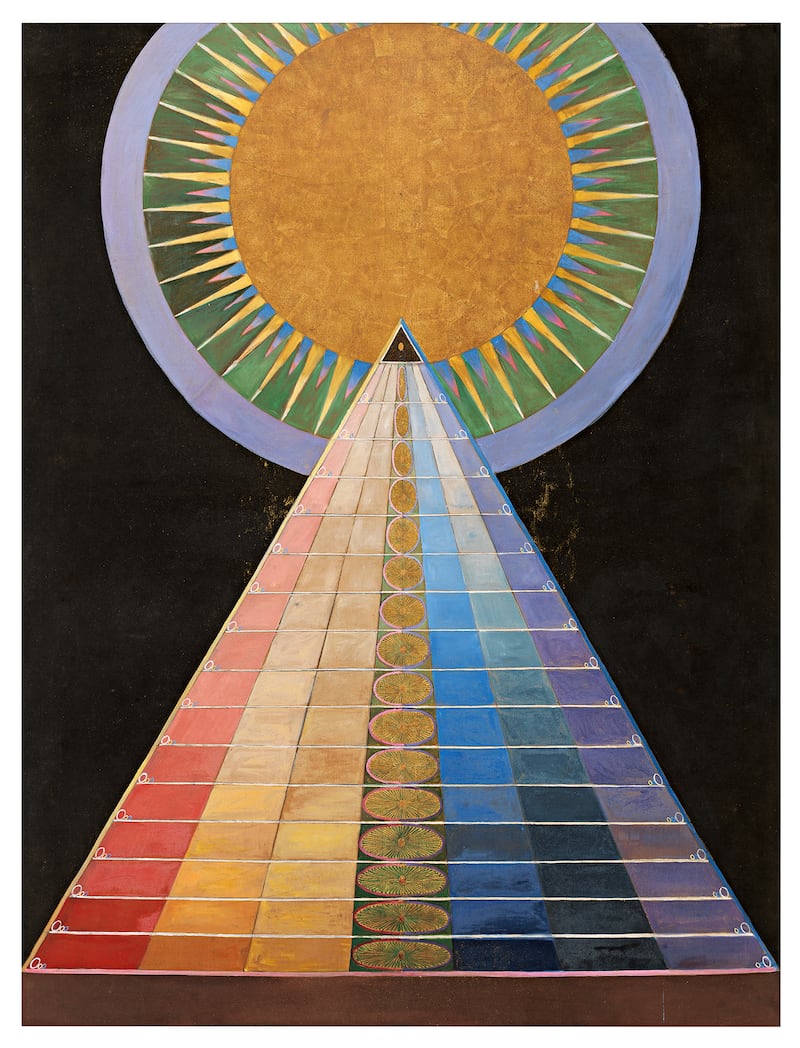 Hilma af Klint, Altarpiece, No 1 (1915).
Image: Courtesy of The Hilma af Klint Foundation