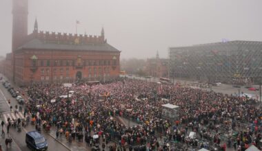 Thousands protest in Denmark against Trump’s Greenland threat – The Irish Times