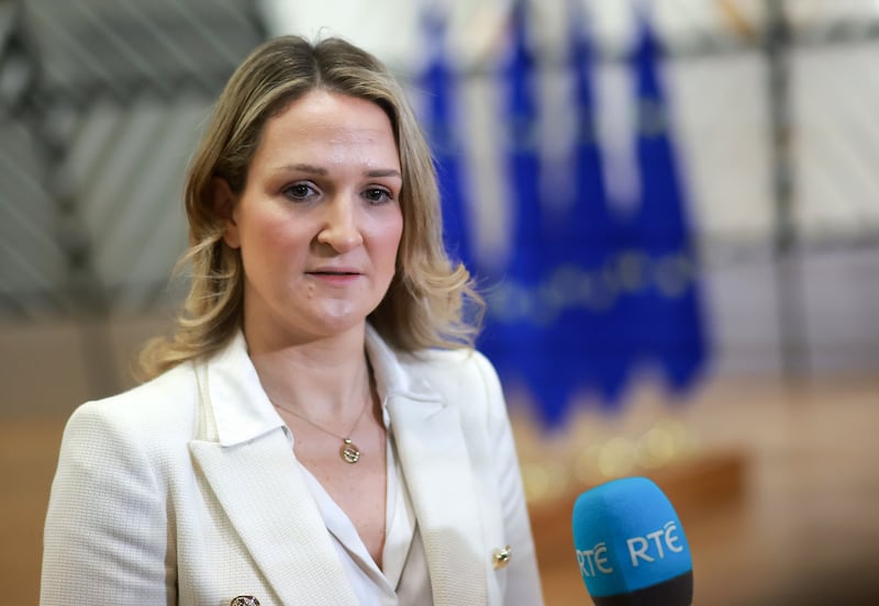 Minister for Foreign Affairs Helen McEntee said her department is monitoring consular situation. Photograph: Olivier Hoslet/EPA
