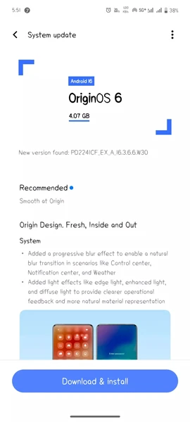 Vivo X90 OriginOS 6 update