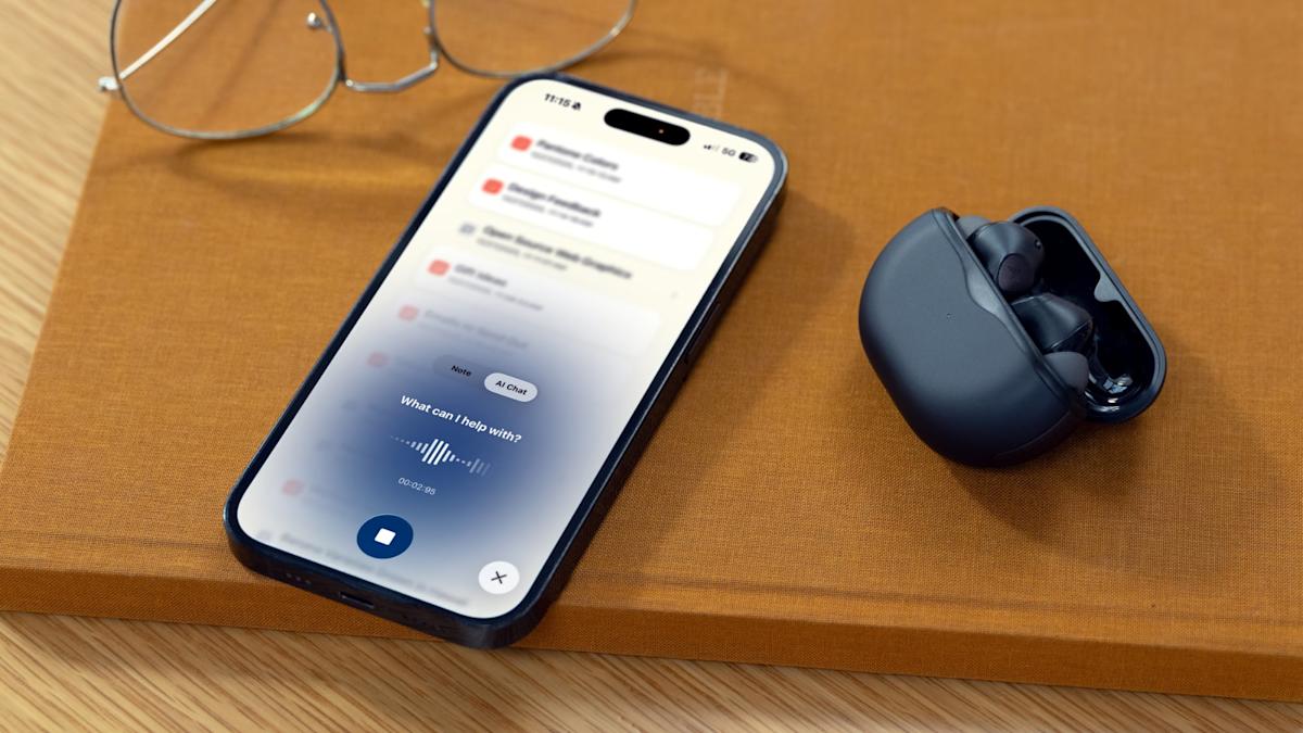 The Subtle Voicebuds use AI to transcribe your words below a whisper, or in very loud spaces (like the CES show floor)