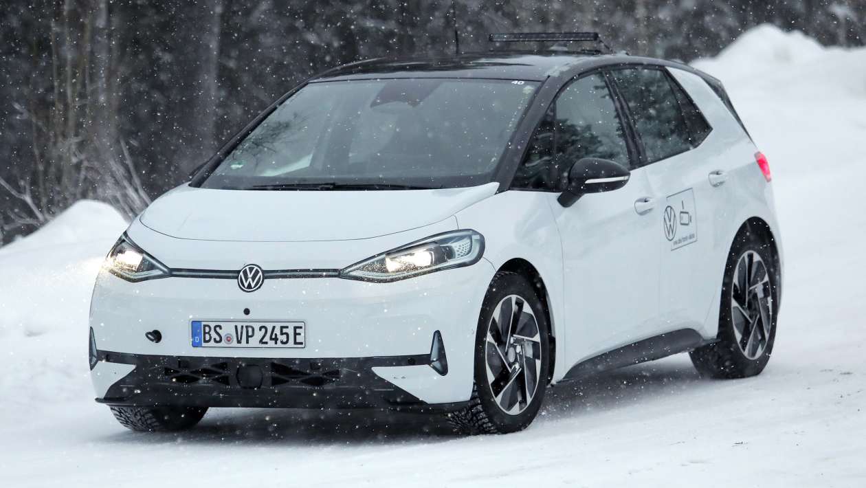 Restyled Volkswagen ID.3 spied testing ahead of reveal later this year