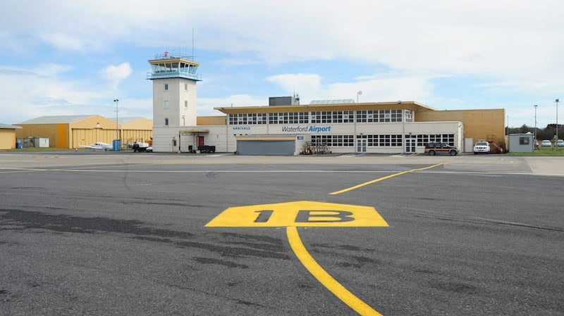 A runway extension would allow jet aircraft to operate from Waterford Airport. Photograph: Waterford Airport/twitter