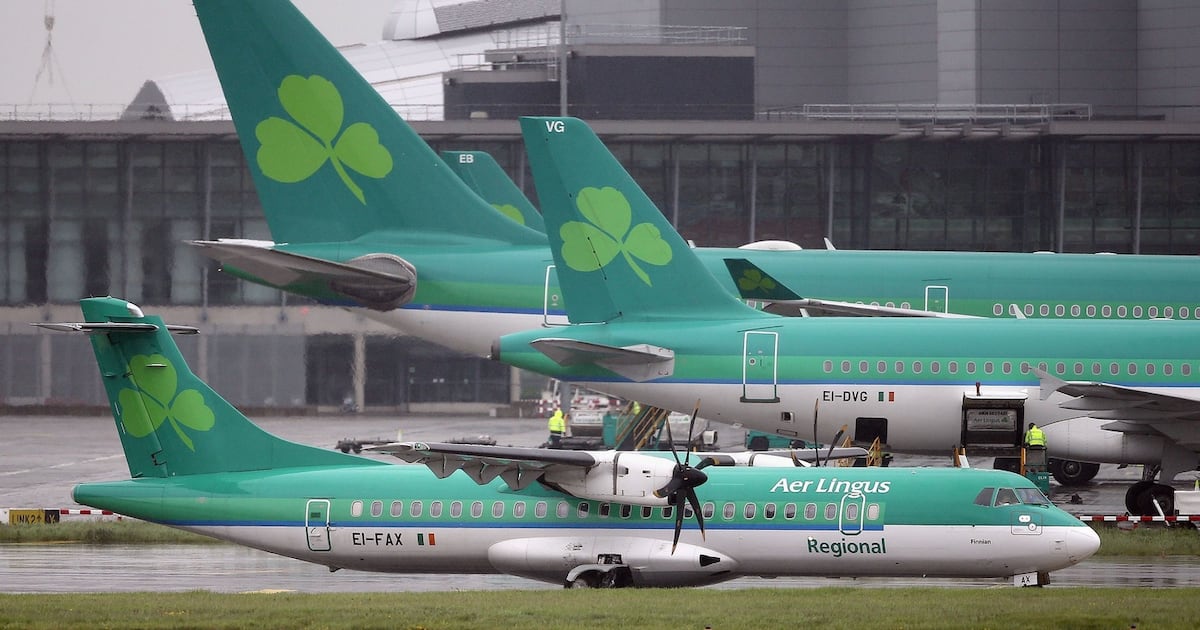 Aer Lingus confirms Manchester base closure – The Irish Times