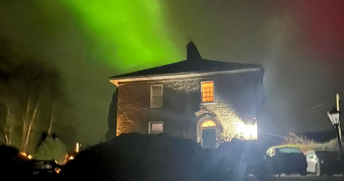Northern Lights visible in parts of Ireland due to powerful storm – The Irish Times