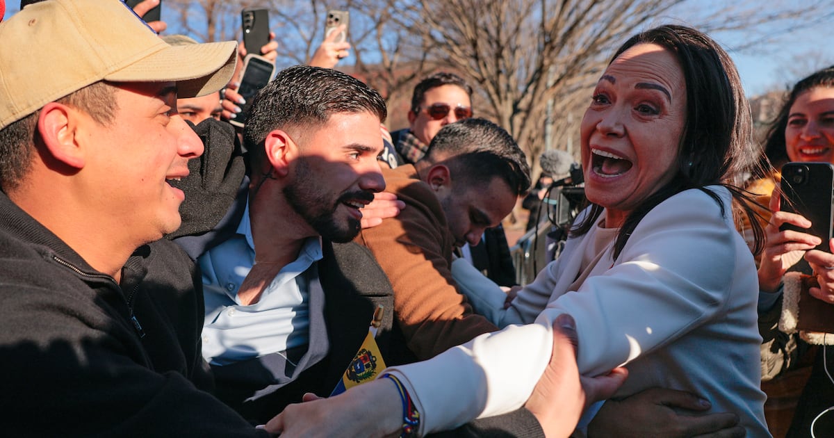 Venezuela’s Machado says she ‌presented Donald Trump ‌​her ‍Nobel Peace Prize medal ⁠ – The Irish Times