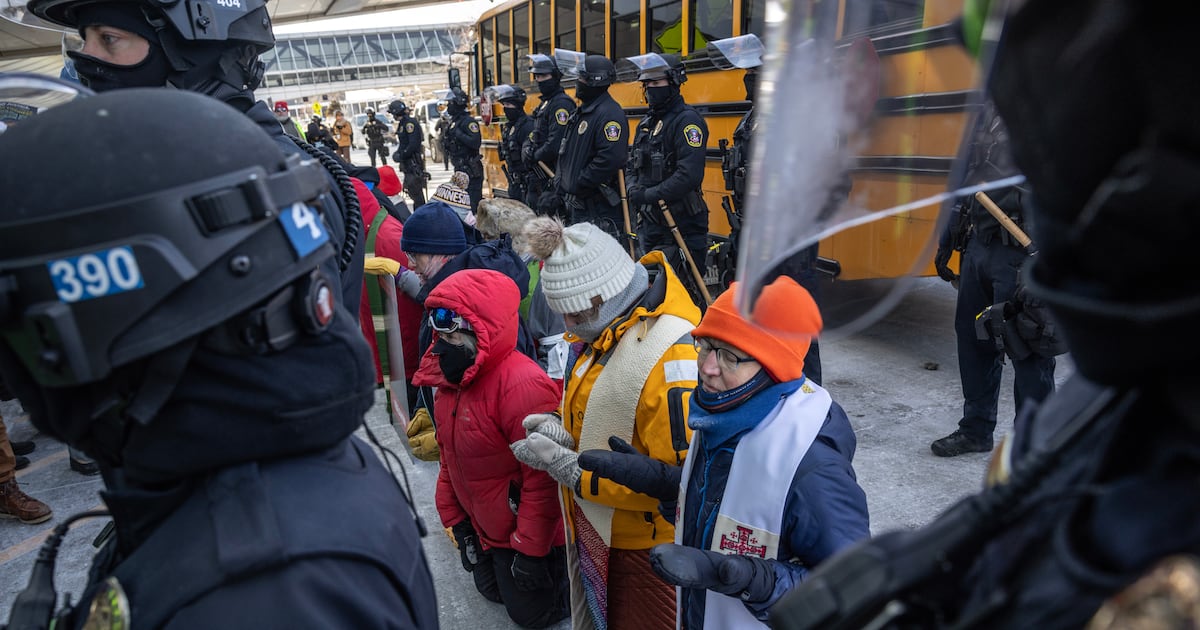 More than 100 clergy arrested at anti-Ice protest in Minnesota, protesters say – The Irish Times