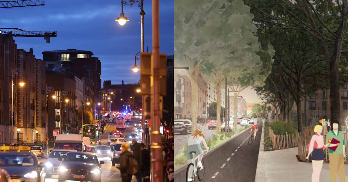 Wider cycle lanes and road space for cars to be reduced under next stage of Dublin’s traffic plan – The Irish Times