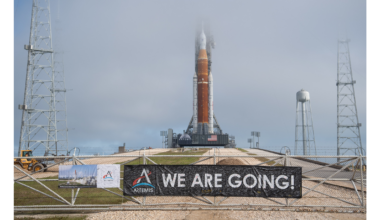 Watch NASA roll huge Artemis 2 moon rocket out to the launch pad on Jan. 17