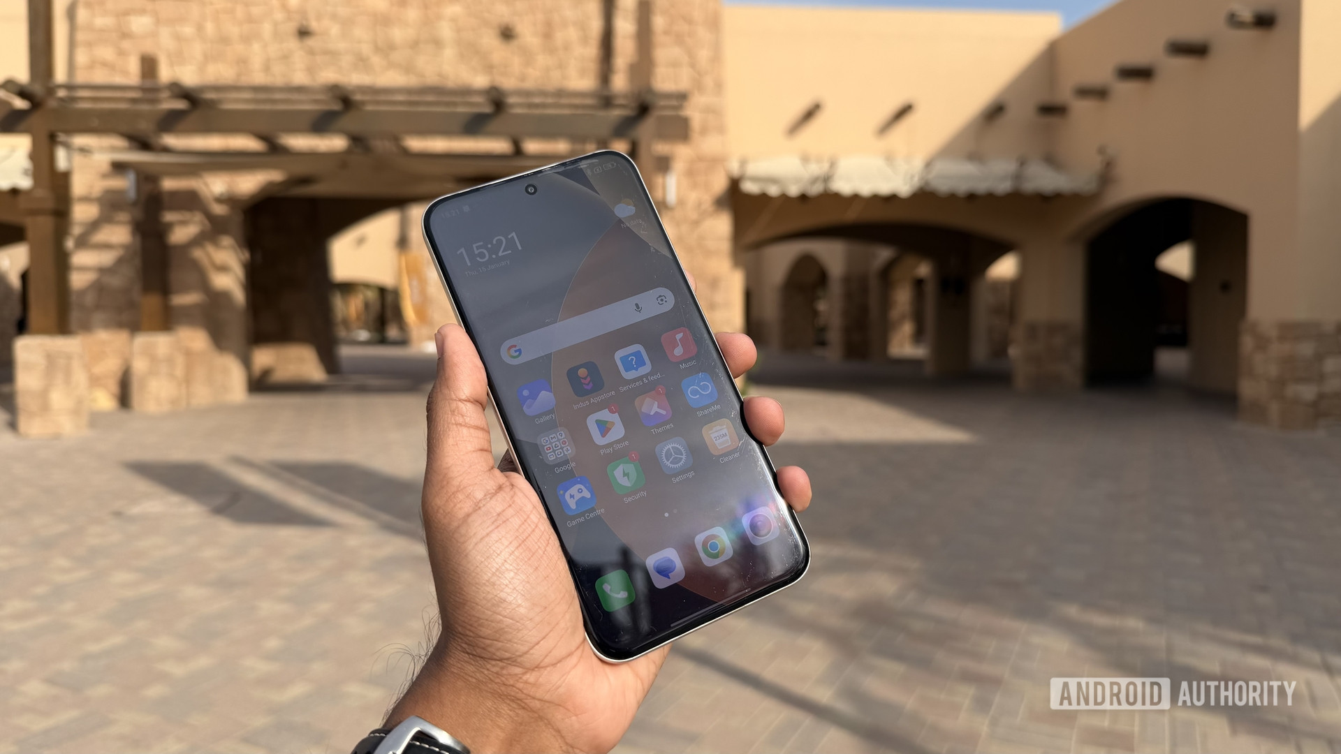 Xiaomi Redmi Note 15 Pro Plus 5G screen showing home screen 2 Xiaomi Redmi Note 15 Pro Plus 5G screen showing home screen 2