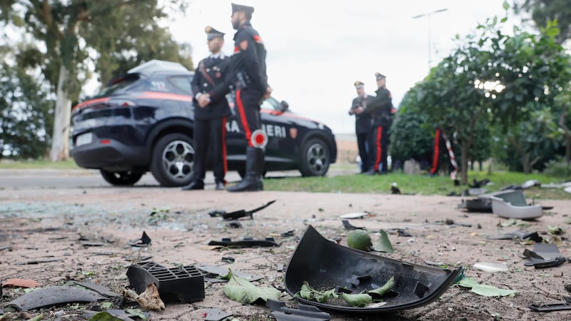 Italy’s anti-Mafia police investigate after journalist’s car explodes