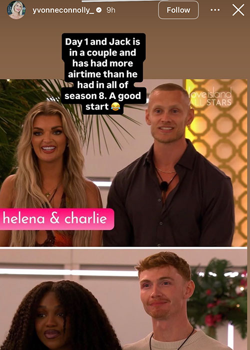 Pic: Yvonne Connolly / Instagram