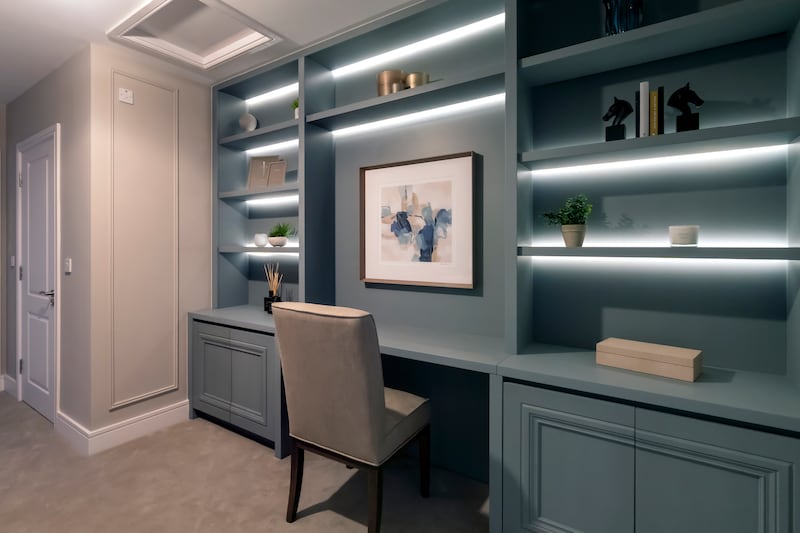 Example of built-in desk