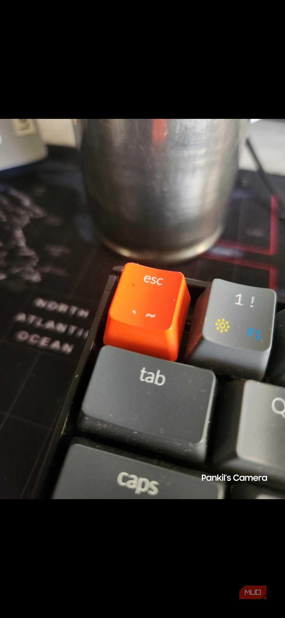 A photo with a watermark on Samsung phone