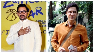 Aamir Khan worked with his brother Faissal Khan in film Mela.