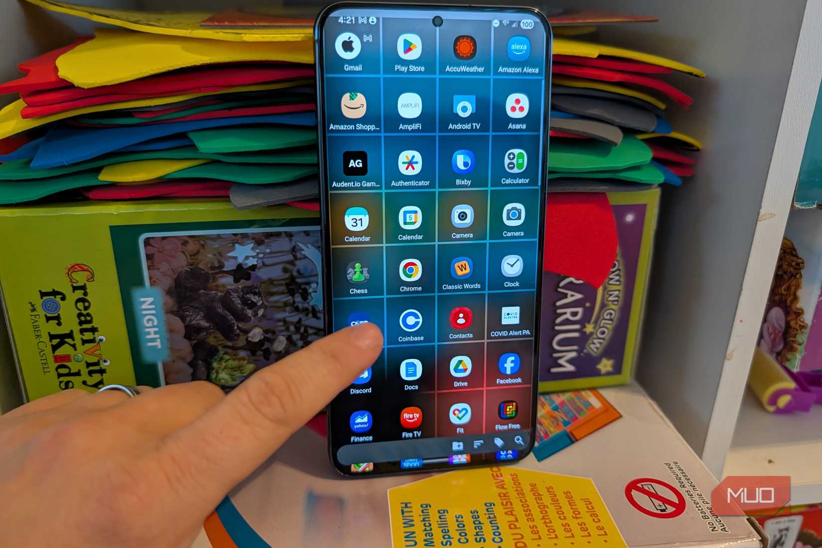 App Launcher in Square Home