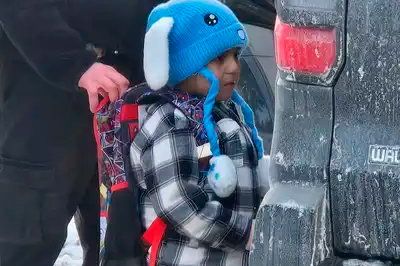 Liam Conejo Ramos (5) now sick in ICE detention centre in Texas