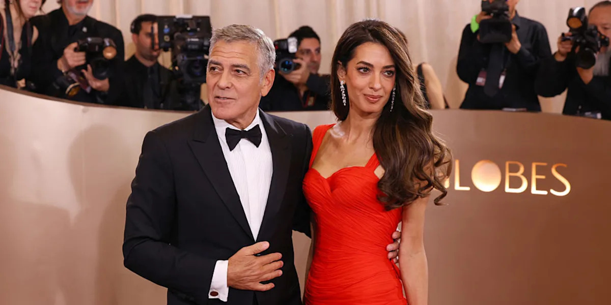 Amal Clooney gets ‘Parisian vintage waves’ in his ’n’ hers hair makeover with George