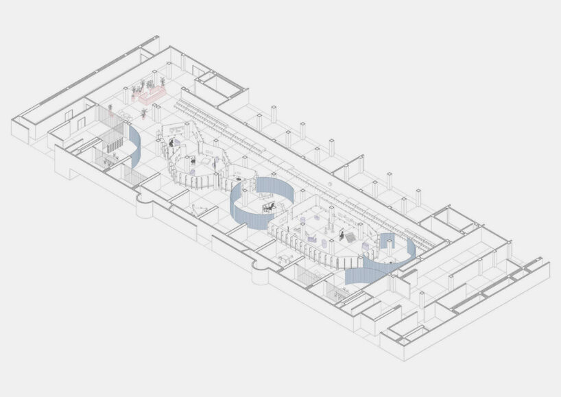 axonometric by BUREAU