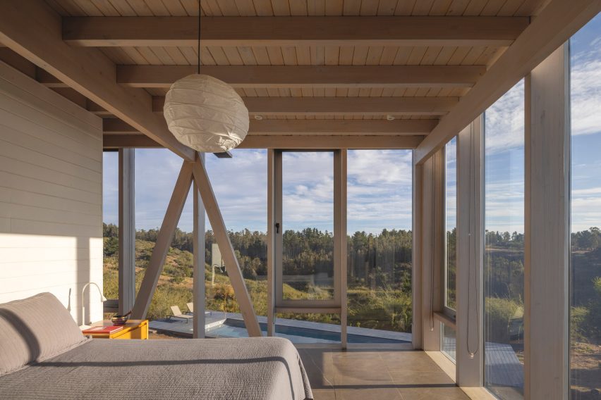 Views from coastal Chilean home