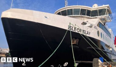 New CalMac ferry MV Isle of Islay handed over by Turkish shipyard